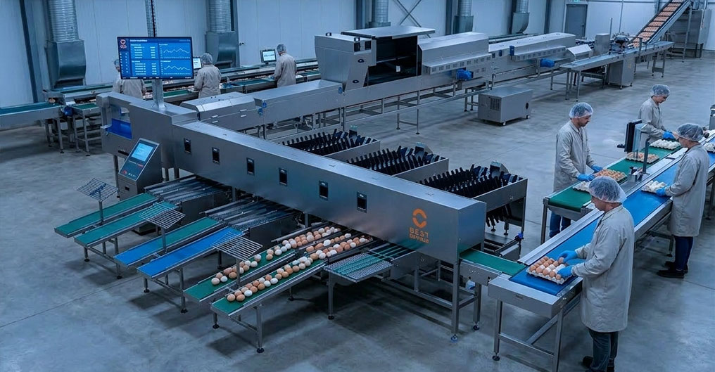 Empacadoras y Clasificadoras de huevos